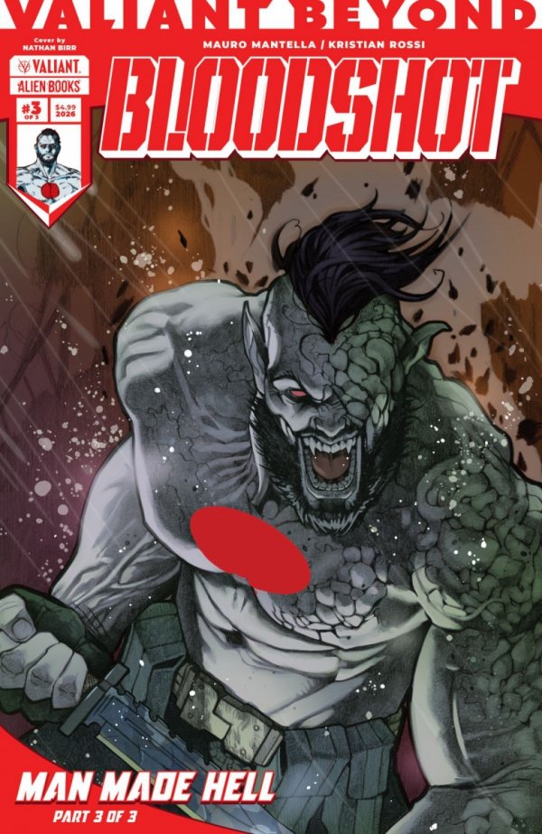 VALIANT BEYOND BLOODSHOT #6 MAN MADE HELL #3 VARIANT B BIRR [73238818114800621]