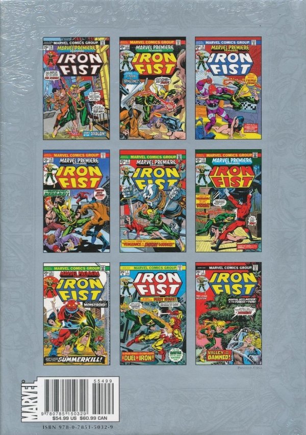 MARVEL MASTERWORKS IRON FIST VOL 01 HC [STANDARD] [9780785150329]
