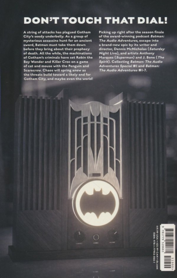 BATMAN THE AUDIO ADVENTURES TP [9781779520661] **promocja STOCK SALE**