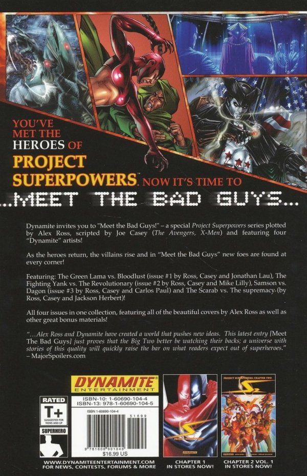 PROJECT SUPERPOWERS MEET THE BAD GUYS TP [9781606901045] **promocja TOMY**