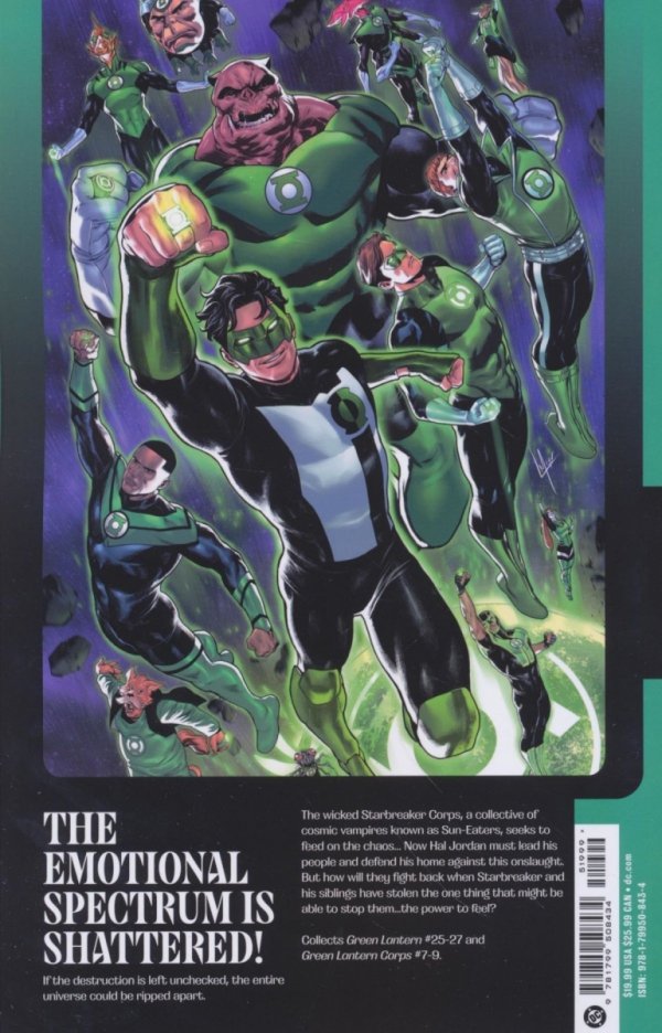 GREEN LANTERN GREEN LANTERN CORPS THE STARBREAKER SUPREMACY TP [9781799508434]