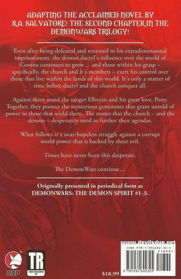 DEMONWARS VOL 02 THE DEMON SPIRIT TP [9781934692325] **promocja TOMY**