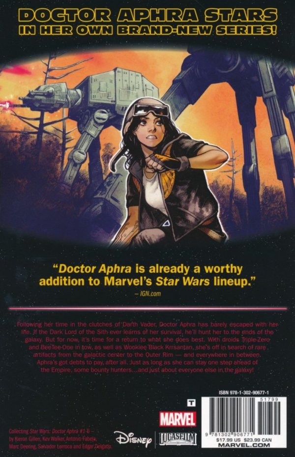 STAR WARS DOCTOR APHRA VOL 01 APHRA TP [9781302906771] **promocja TOMY**