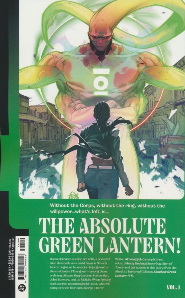 ABSOLUTE GREEN LANTERN VOL 01 WITHOUT FEAR TP [9781799505556]
