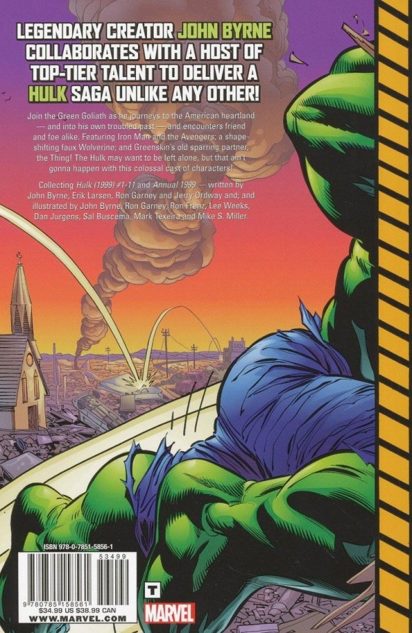 HULK BY JOHN BYRNE AND RON GARNEY TP [9780785158561] **promocja TOMY**
