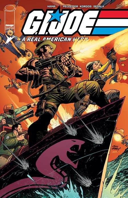 GI JOE A REAL AMERICAN HERO #320 CVR A ANDY KUBERT AND LAURA MARTIN [70985303878832011]