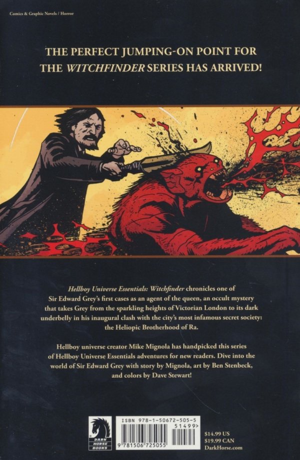 HELLBOY UNIVERSE ESSENTIALS WITCHFINDER TP [9781506725055]