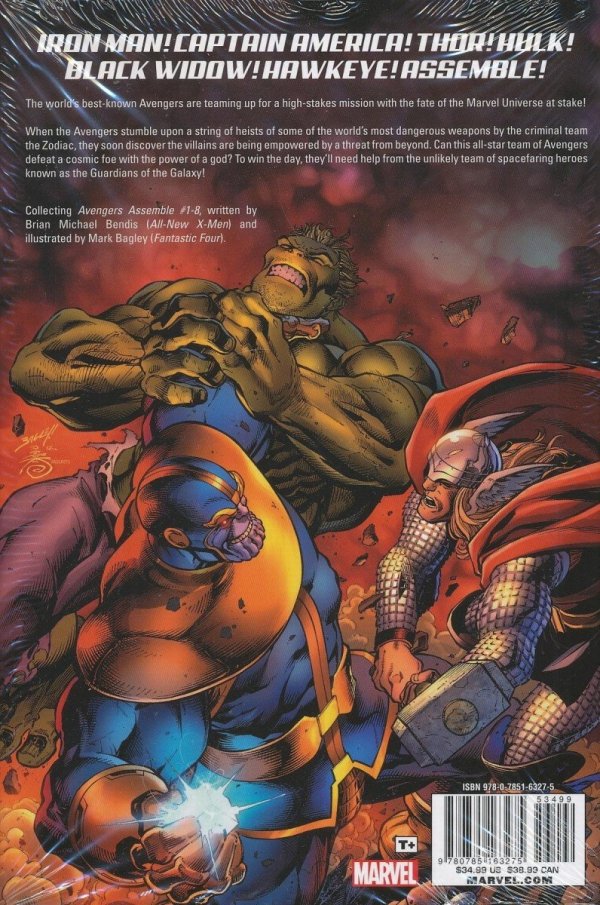 AVENGERS ASSEMBLE HC [STANDARD] [9780785163275] **OFERTA SPECJALNA**