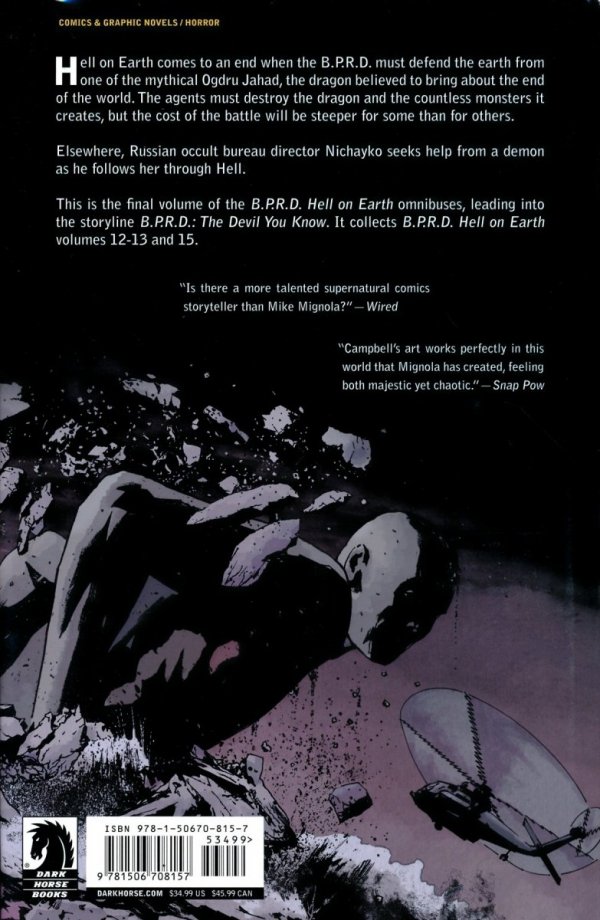 BPRD HELL ON EARTH VOL 05 HC [9781506708157]