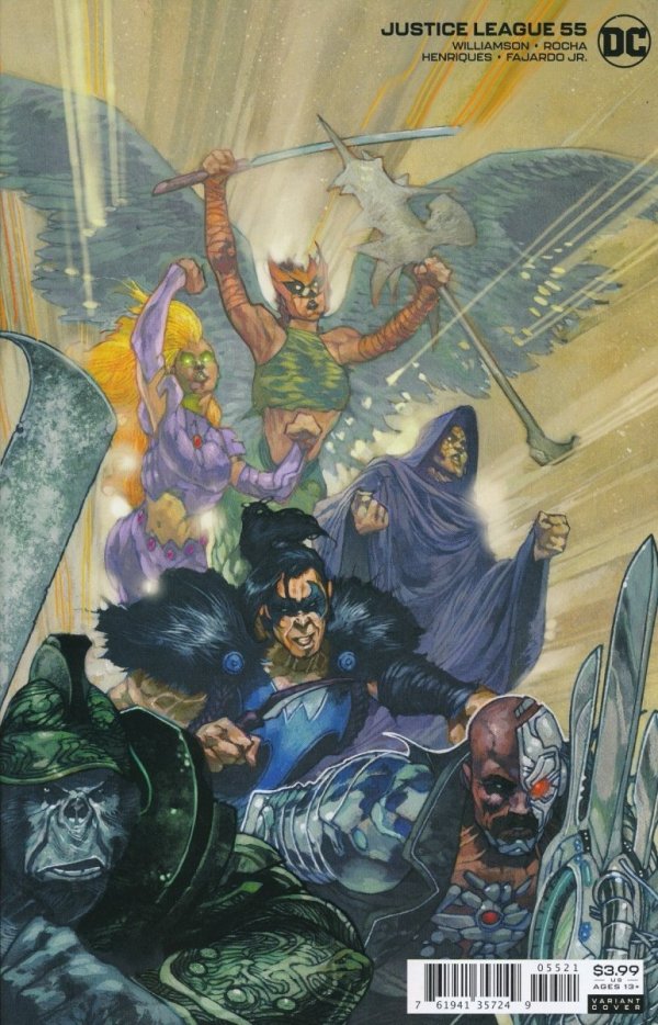 JUSTICE LEAGUE [35724] #55 CVR B [76194135724905521] **promocja ZESZYTY**