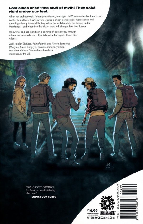 LOST CITY EXPLORERS VOL 01 ODYSSEY TP [9781949028027] **promocja TOMY**