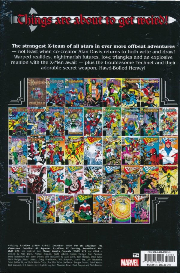 EXCALIBUR OMNIBUS VOL 02 HC [VARIANT] [9781302932299] **promocja TOMY**