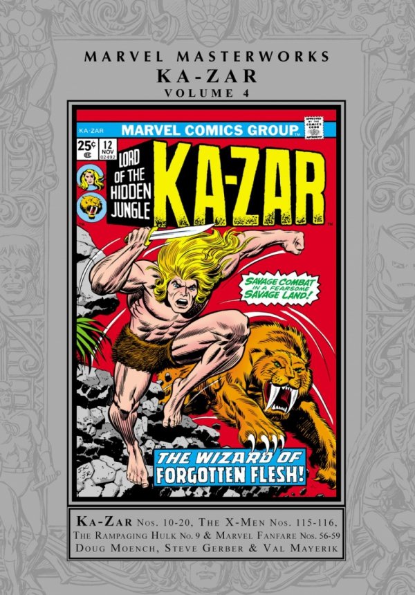 MARVEL MASTERWORKS KA-ZAR VOL 04 HC [STANDARD] [9781302955601]