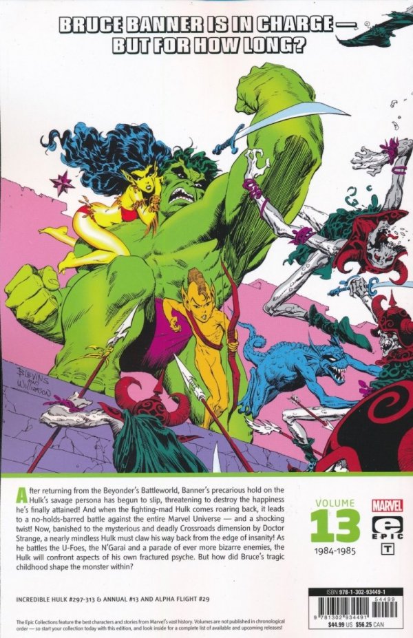 INCREDIBLE HULK EPIC COLLECTION CROSSROADS TP [9781302934491]