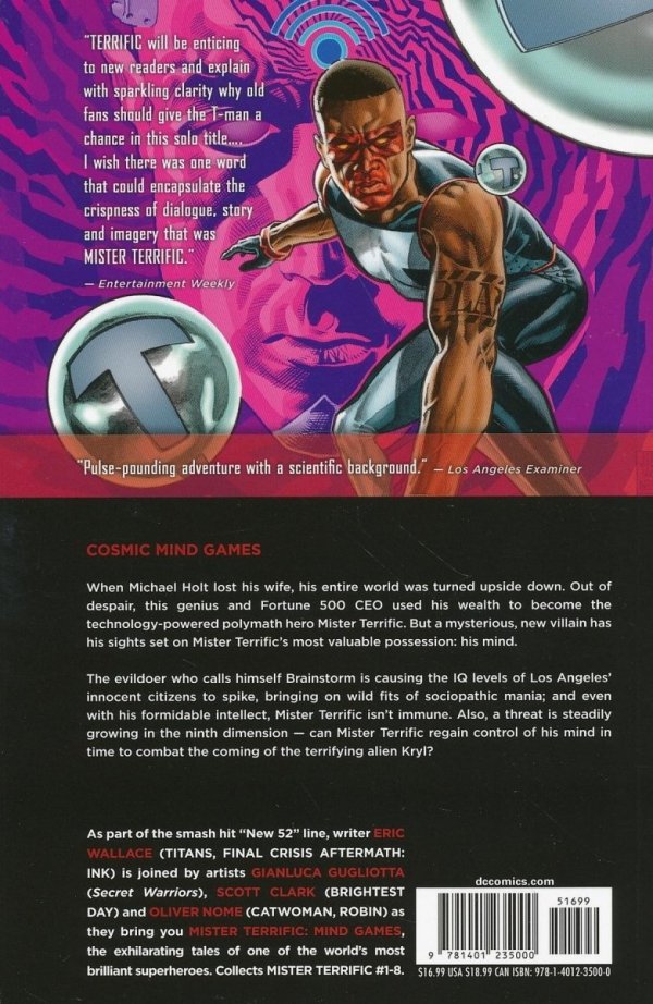 MR TERRIFIC VOL 01 MIND GAMES TP [9781401235000] **promocja TOMY**