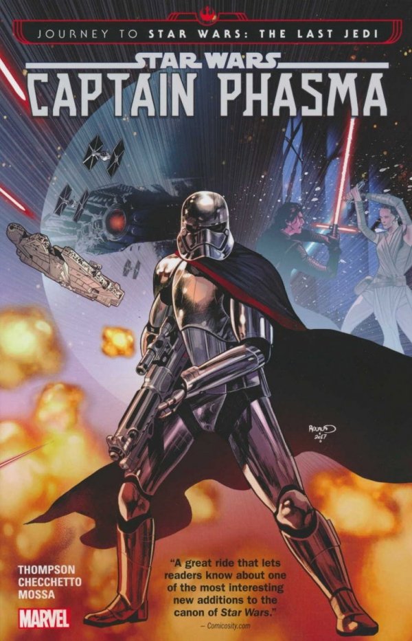 STAR WARS CAPTAIN PHASMA JOURNEY TO STAR WARS THE LAST JEDI TP [9780785194552] **promocja TOMY**