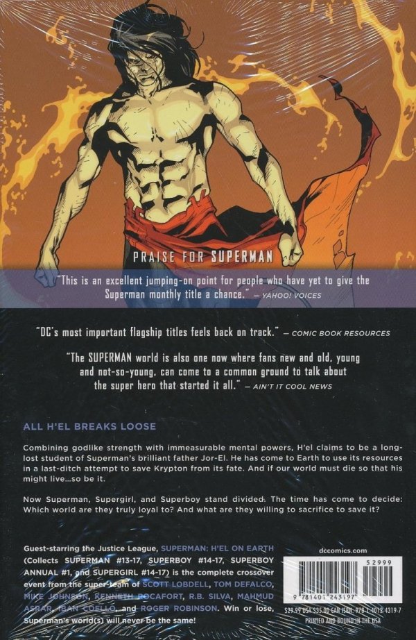 SUPERMAN HEL ON EARTH HC [9781401243197]