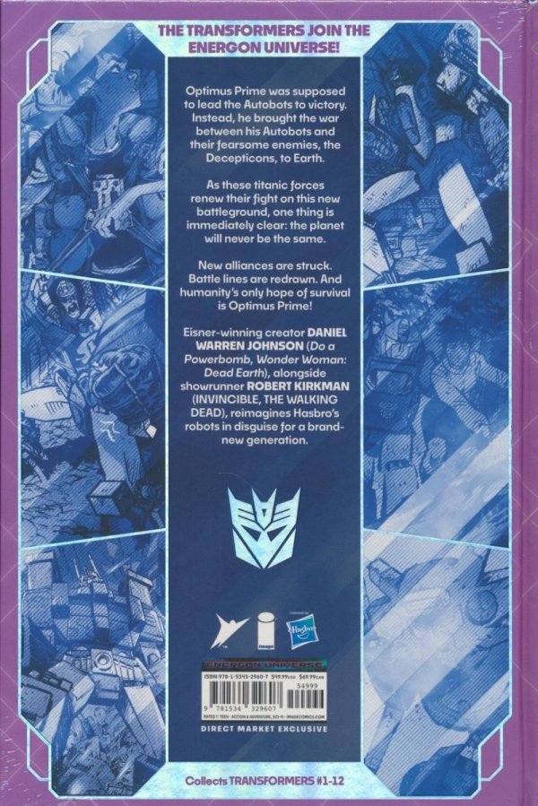 TRANSFORMERS DELUXE EDITION VOL 01 HC [VARIANT] [9781534329607] **promocja TOMY**