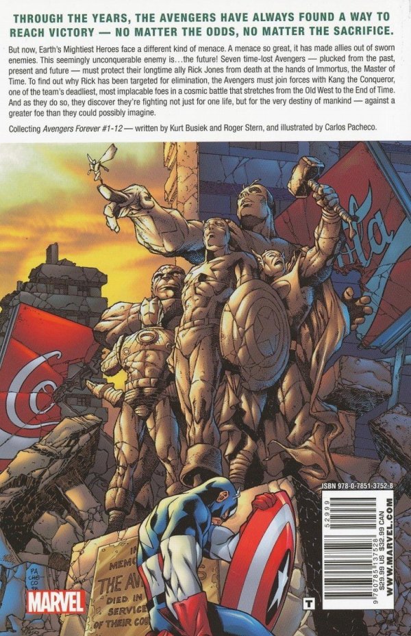 AVENGERS FOREVER TP [9780785137528] **promocja TOMY**