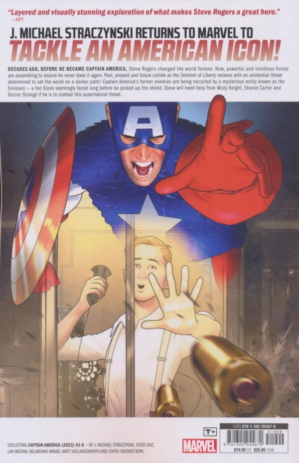 CAPTAIN AMERICA VOL 01 STAND TP [9781302955670]