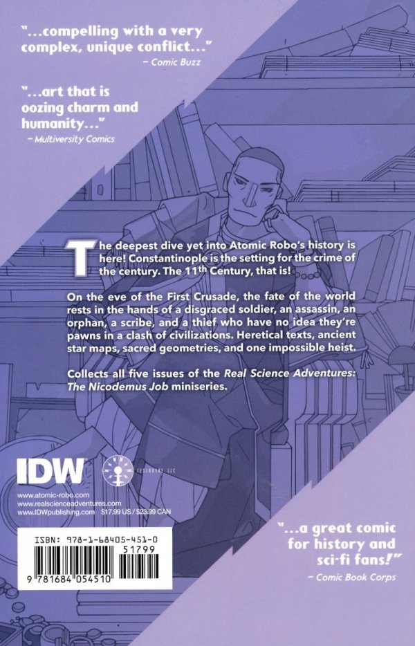 REAL SCIENCE ADVENTURES THE NICODEMUS JOB TP [9781684054510]