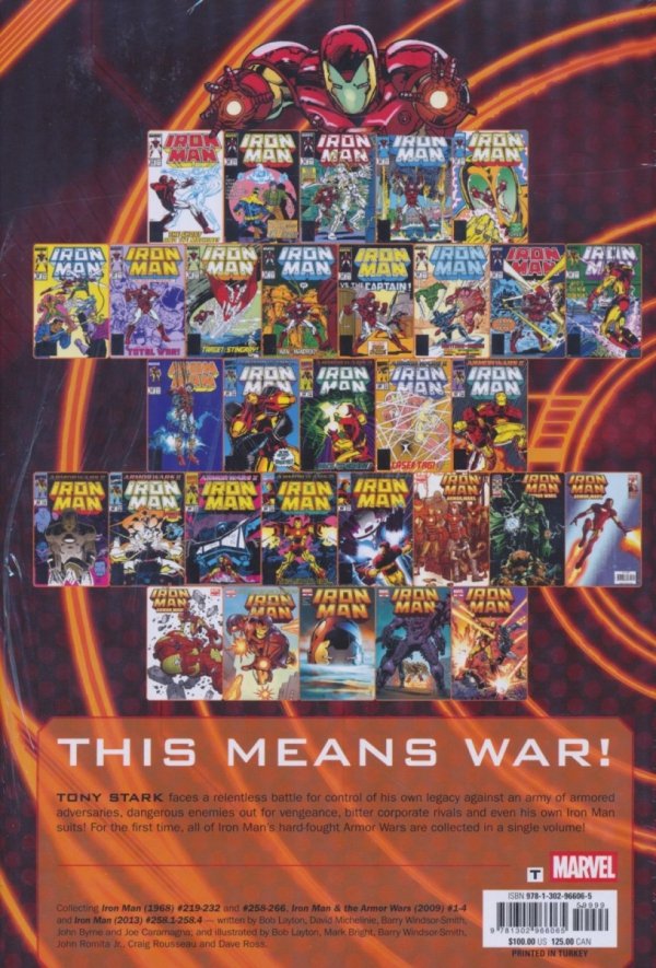 IRON MAN ARMOR WARS OMNIBUS HC [STANDARD] [9781302966065]