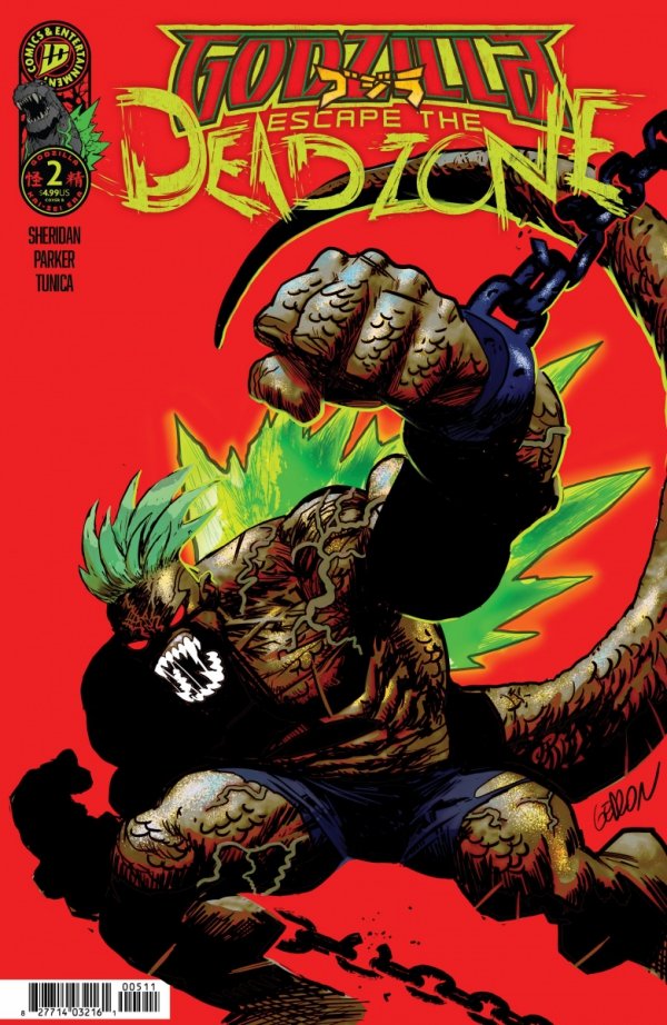 GODZILLA ESCAPE THE DEADZONE KAI-SEI ERA #2 VARIANT B GEDEON [82771403436300221]