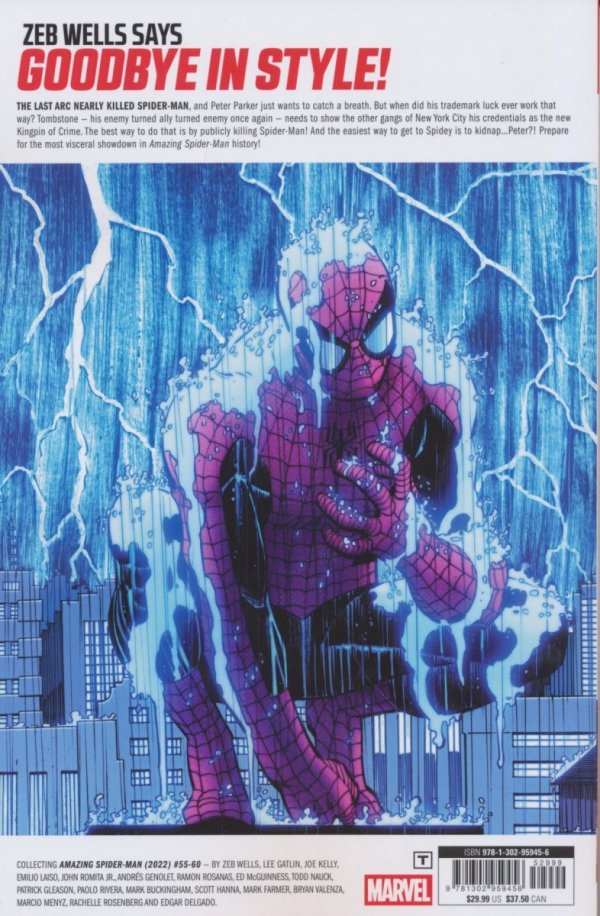 AMAZING SPIDER-MAN VOL 12 DEAD WRONG TP [9781302959456]