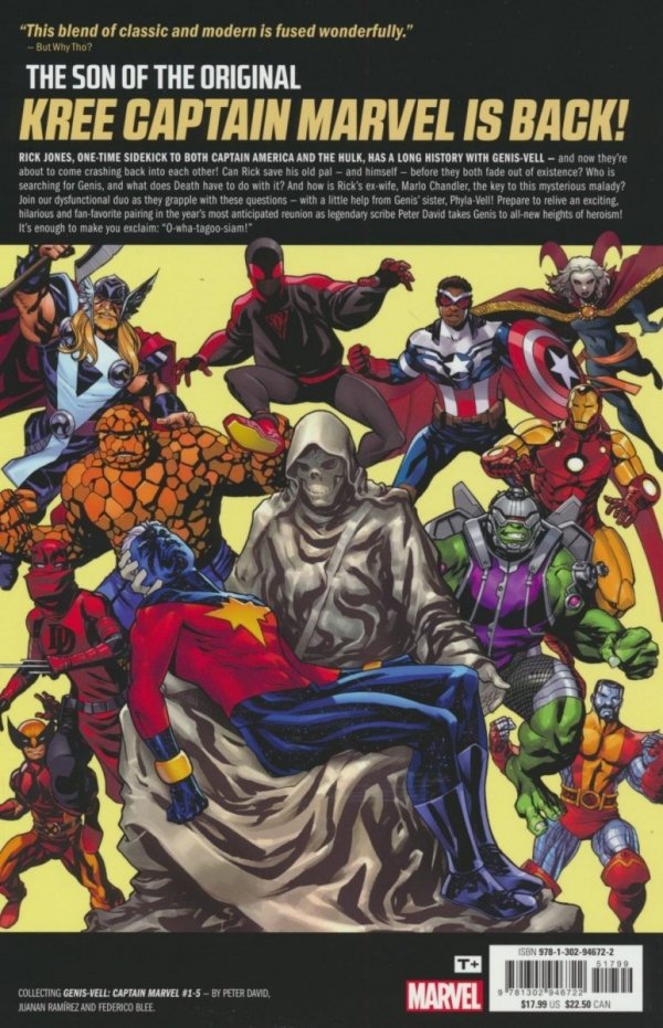 GENIS-VELL CAPTAIN MARVEL TP [9781302946722]