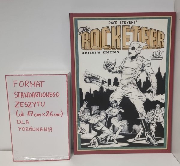 DAVE STEVENS THE ROCKETEER ARTISTS EDITION HC [9781684058877] **PROMOCJA SUPER SALE**