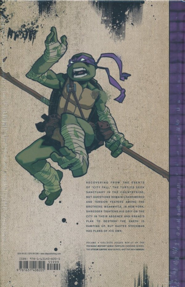 TEENAGE MUTANT NINJA TURTLES THE IDW COLLECTION VOL 04 HC [9781631408205]