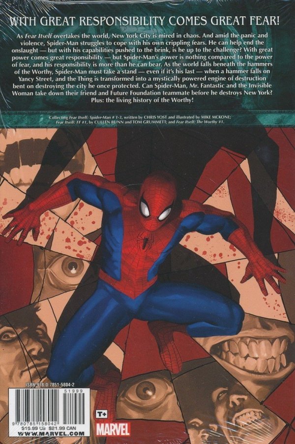 FEAR ITSELF SPIDER-MAN HC [9780785158042] **promocja TOMY**