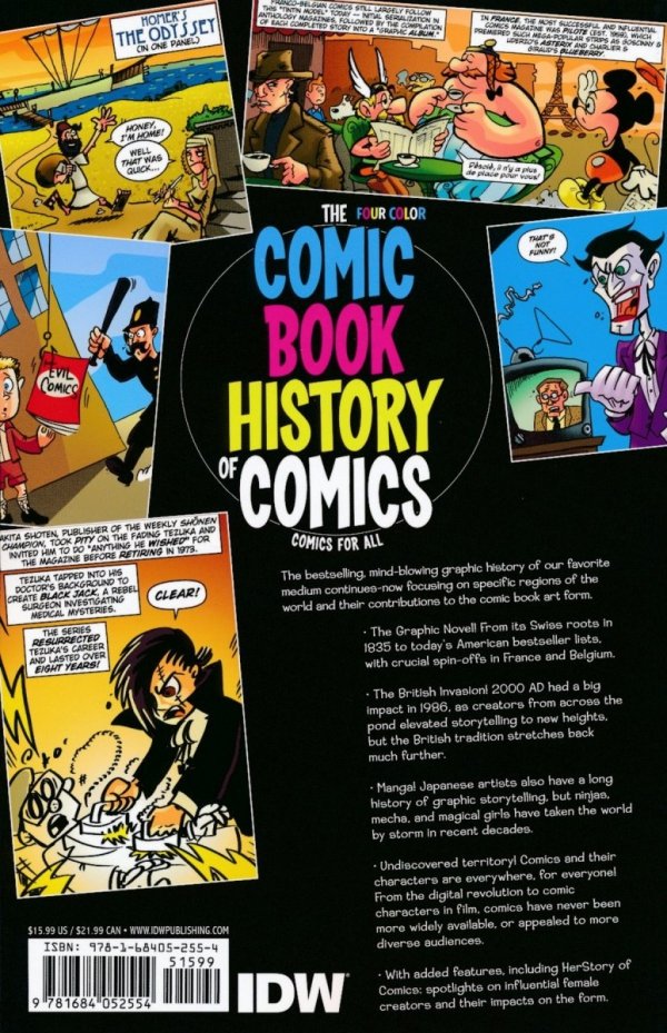 COMIC BOOK HISTORY OF COMICS COMICS FOR ALL TP [9781684052554]