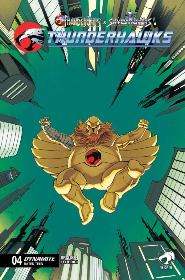 THUNDERCATS X SILVERHAWKS THUNDERHAWKS #4 CVR B DECLAN SHALVEY VAR [72513036405004021]
