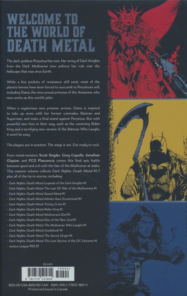DARK NIGHTS DEATH METAL OMNIBUS HC [VARIANT] [9781779525604] **promocja TOMY**