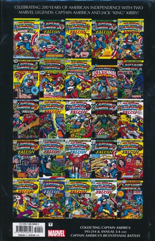 CAPTAIN AMERICA BY JACK KIRBY OMNIBUS HC [VARIANT] [9781302928223] **promocja TOMY**