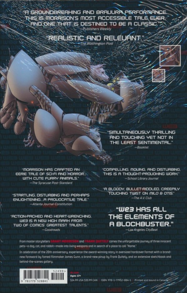 WE3 THE 20TH ANNIVERSARY DELUXE EDITION HC [VARIANT] [9781779528841] **promocja TOMY**