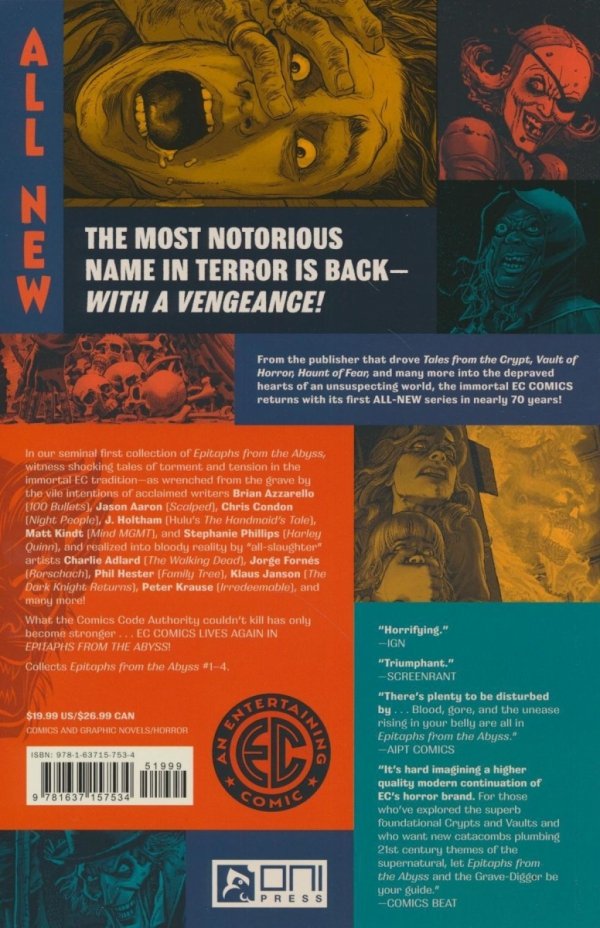 EC EPITAPHS FROM THE ABYSS VOL 01 TP [9781637157534]