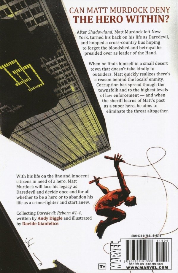 DAREDEVIL REBORN TP [9780785151333]