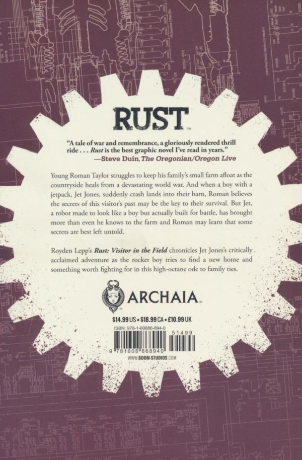 RUST VOL 01 VISITOR IN THE FIELD TP [9781608868940]