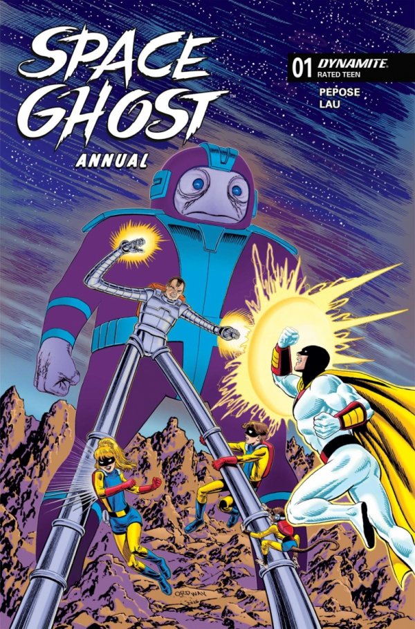 SPACE GHOST ANNUAL #1 ONE SHOT CVR D JERRY ORDWAY VAR [72513035568302041]
