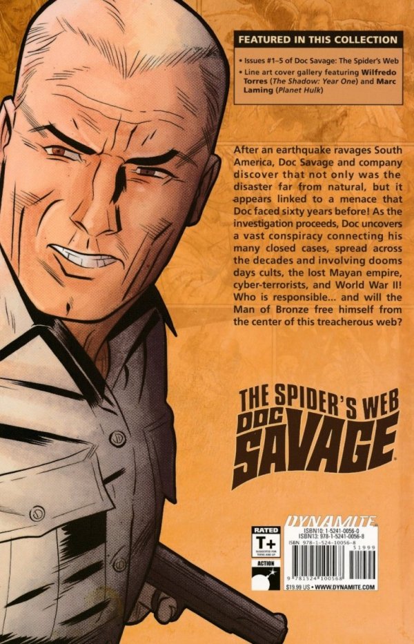 DOC SAVAGE THE SPIDERS WEB TP [9781524100568] **promocja TOMY**