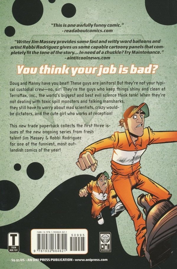 MAINTENANCE VOL 01 TP [9781932664621]