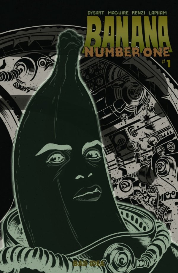 BANANA NUMBER ONE #1 ONE SHOT CVR E MICHAEL ALLRED GLOW IN THE DARK VAR [85001727749601051]