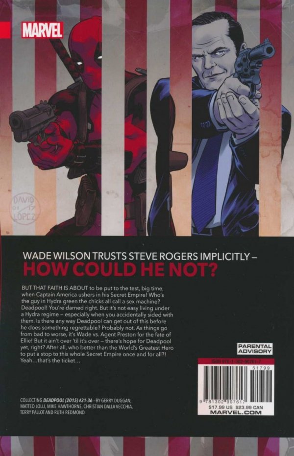 DEADPOOL WORLDS GREATEST VOL 10 SECRET EMPIRE TP [9781302907617] **promocja TOMY**