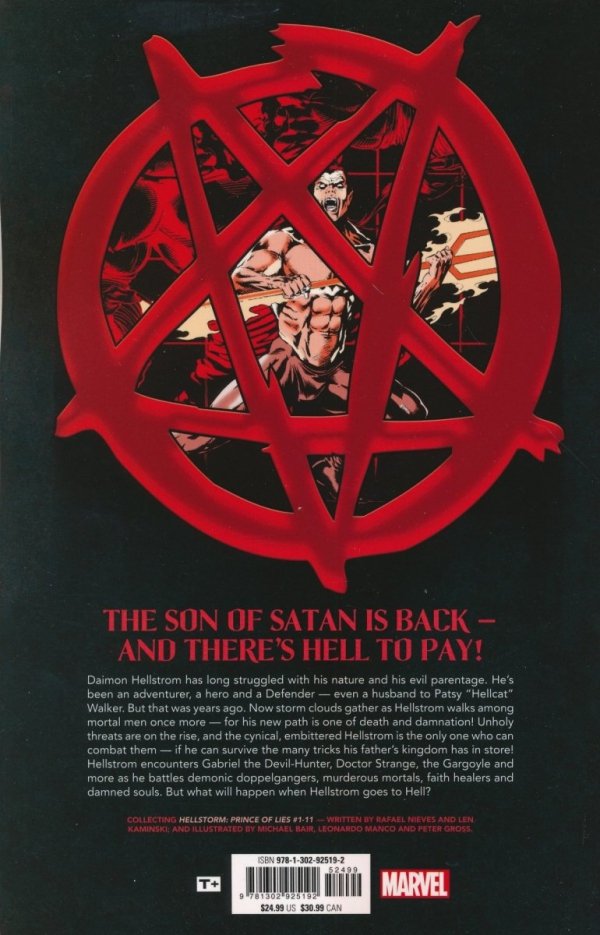 HELLSTROM PRINCE OF LIES TP [9781302925192] **OFERTA SPECJALNA**