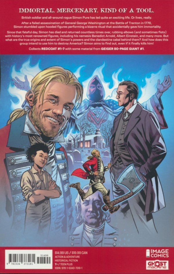 REDCOAT VOL 01 TP [STANDARD] [9781534373181]
