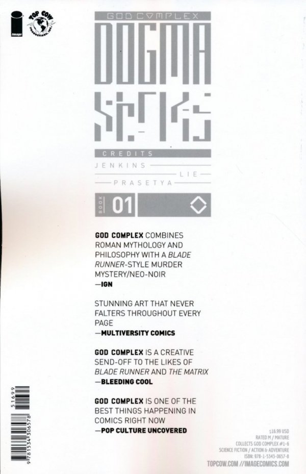 GOD COMPLEX VOL 01 TP [9781534306578]