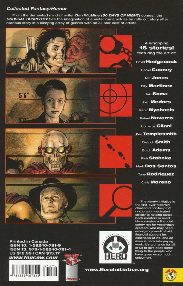 UNUSUAL SUSPECTS TP [9781582407814]