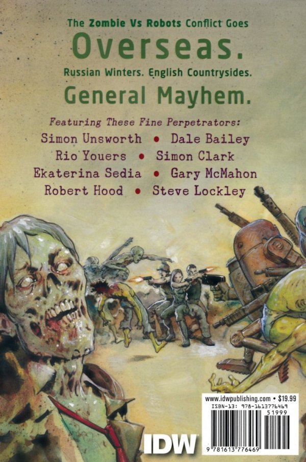 ZOMBIES VS ROBOTS VOL 04 DIPLOMACY TP [9781613776469]